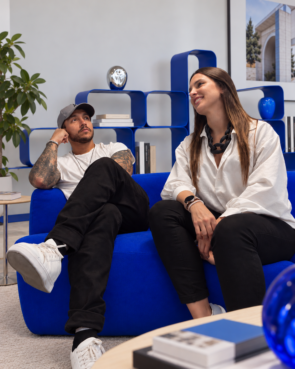 Erika Hasbón and Julián Laverde, HASLAV founders