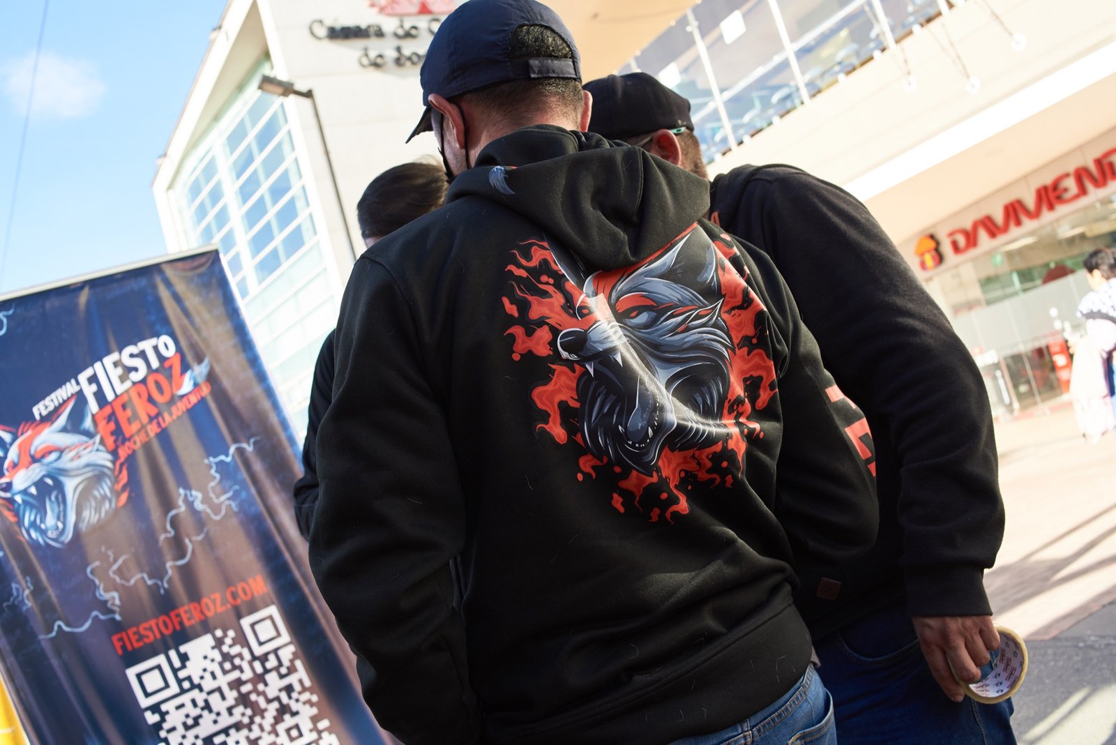 Fiesto Feroz activation and merchandise